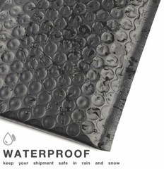 25 #0 Black Poly Bubble Padded Envelopes Shipping Mailers 6X10 (Inner 6×9)