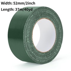 Green Duct Tape Heavy Duty Waterproof, 40 Yards X 2 Inch, 9 Mils Thickness St…
