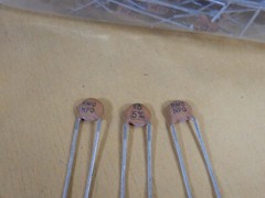 RMC Circle D KCK Ceramic Disc Capacitors Lot – 5 Values Over 3 Pounds NOS #5