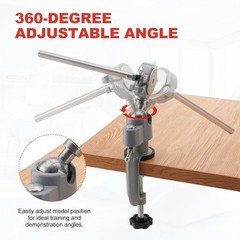 Dental Typodont Mounting Pole Teeth Model 360° Rotating not Teeth Model USA