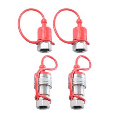 2 Sets 1/2″ Ag Hydraulic Quick Connect Couplers Couplings Ball Pioneer Style