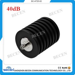 25W SMA male to female Attenuator 40dB DC-3.0GHZ 50ohm RF coaxial Power