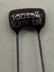 100pF 500V Silver Mica Capacitors Cap CM05FD101J03 AE (10pieces)