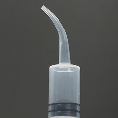 10 pcs Dental Disposable Curved Tip Utility Irrigation Syringes 12ml