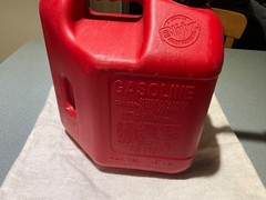 Blitz Pre-Ban 2 Gallon 8oz Easy Pour Self-Venting Gas Can MODEL # 50810 Free Sh