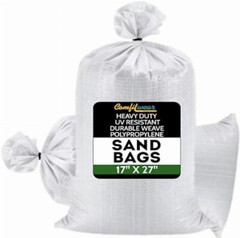 Heavy Duty Durable SandBags Empty Woven Water Resistant UV Protection (10 PACK)