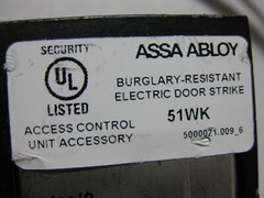 Assa Abloy 5000C-12/24D-630 Electric Door Strike 12-24VDC Low Profile Door Lock