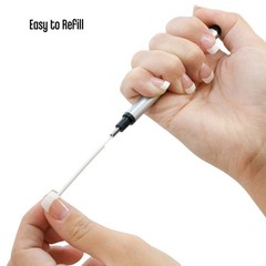 Tombow Mono Zero Eraser, Round 2.3mm Tip, Silver