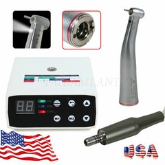 Brushless Electric Micro Motor + 1:5 increasing Fiber Optic Contra Angle