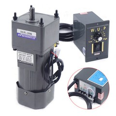 Electric AC Gear Motor Reducer Variable Speed Controller 67RPM 1:20K 90W 110V