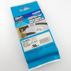 Brother P Touch TZE FX231 Flexible Cable Wire Tape 1/2″ 0.47in x 26.2ft NEW NIP