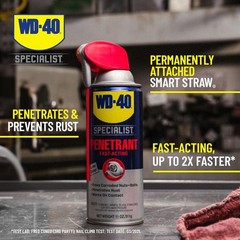 Penetrant with SMART STRAW SPRAYS 2 WAYS, 11 OZ [6-Pack]