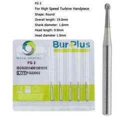 Wave Dental Carbide Burs FG Round Burs High Speed Friction Grip FG 4 6 8 330 245
