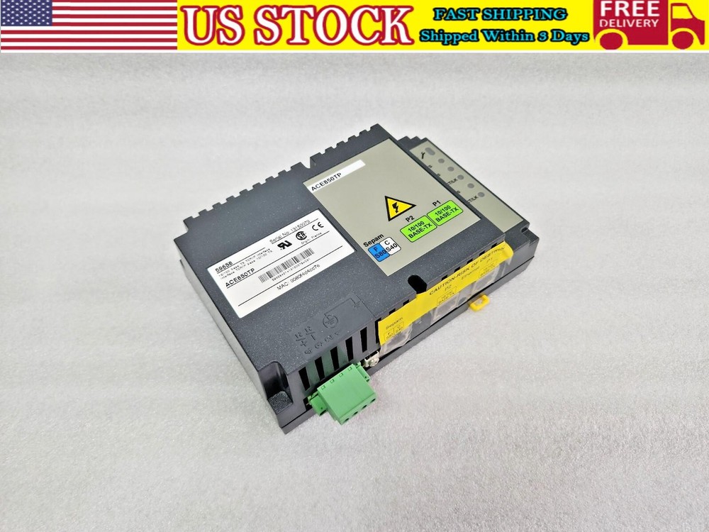 SCHNEIDER ELECTRIC 59658 ACE850TP 10/100 BASE-TX SEPAM FREE FAST SHIPPING