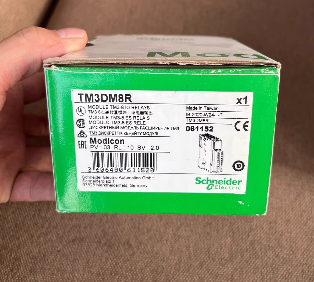 TM3DM8R 1PCS Brand New Schneider TM3DM8R Programmable Module Fast shipment
