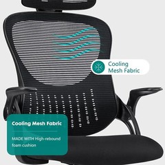 Home Office Computer Desk Chair Ergonomic High-Back Mesh Rolling Work Task Chair