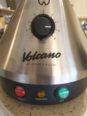 Volcano Classic POWER & HEAT/AIR Replacement Both Red & Green Switches, 120VAC