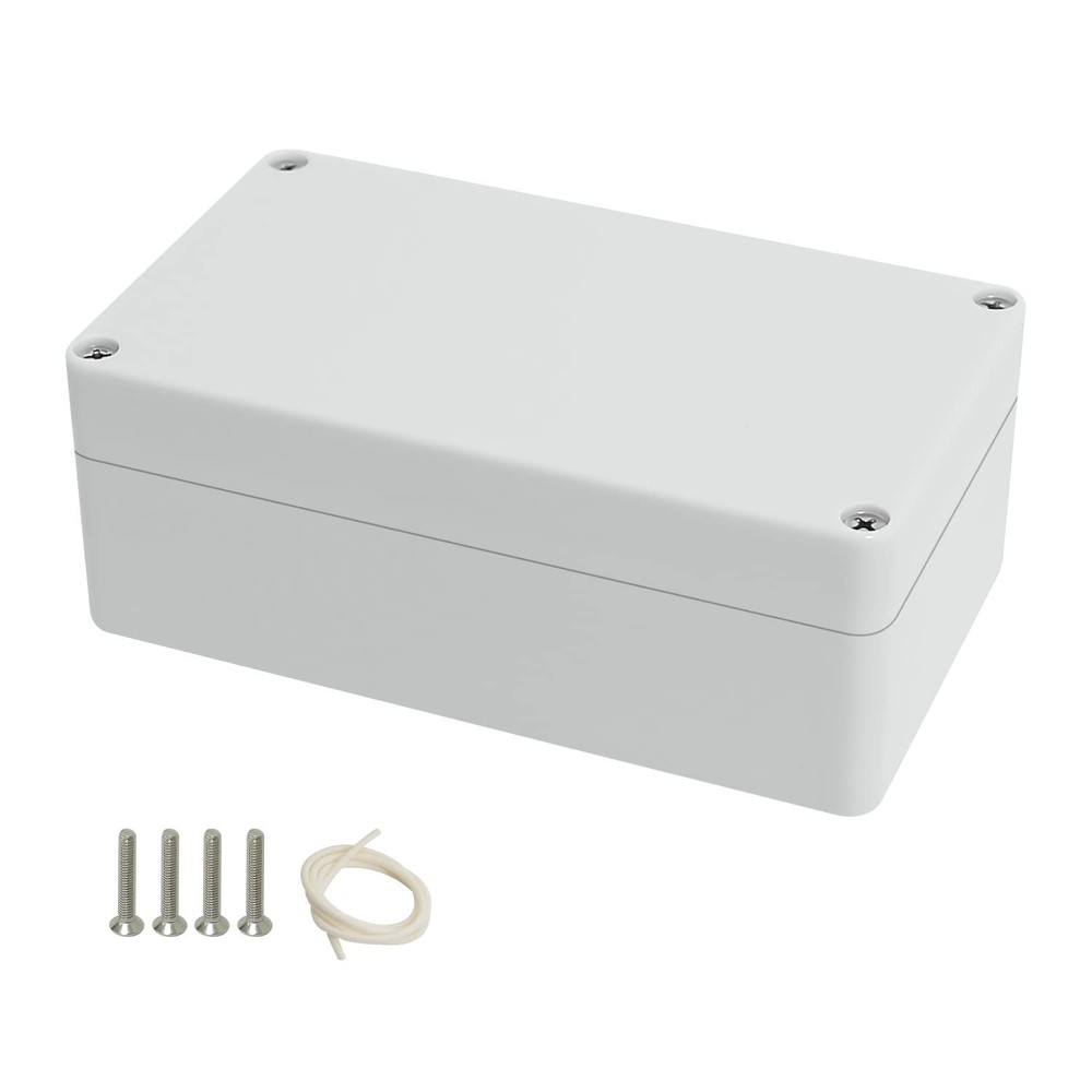 Junction Box Waterproof Plastic Project IP65 Electrical Enclosure Gray White