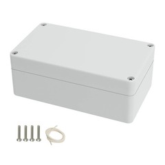 Junction Box Waterproof Plastic Project IP65 Electrical Enclosure Gray White