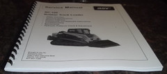 ASV RC-100 RUBBER TRACK LOADER SERVICE SHOP REPAIR MANUAL BOOK