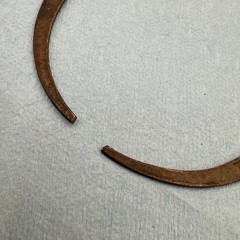 Vintage 6.5” Outside Leg Caliper – Copper With Brass