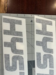 Hyster Forklift Decal Black 14″ X 2.5″ A set of two (2)