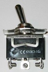 ON / NONE / ON Toggle Switch – SPDT – 125V 20A – 250V 15A – 1/2″ Panel Mount