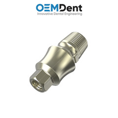 10x Titanium Ti-Base Anti-Rotation NP Ø4.2mm MIS® Compatible Int Hex 2.10mm