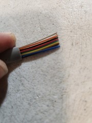 1000′ Partial Reel 8 Conductor 28 AWG Flat Modular Telephone Cable AIM 65-TF228