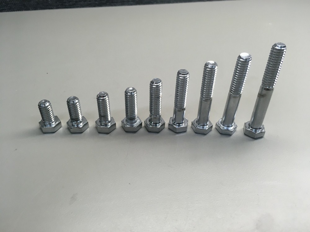 Chrome Hex Cap Screws 5/16 – 18 Midwest Fastener Assorted Lengths