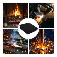 40″x40″ Welding Blanket Fireproof Flame Carbon Felt for Welders Retardant Fabric