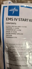 Medline EMS IV Start Kit x2 DYNDENMS1001 Emergency Medicine Supplies
