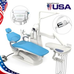 Dental Unit Chair Computer Controlled DC Motor&Doctor Stool/ Dental Turbine Unit