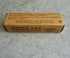 Lot Of 20! Bussman LKN 60 Super-Lag Fuse Renewal Links 60A 250V