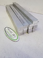 6061 Aluminum Flat Bar Rectangle 1″×1/2″×12″ Long Solid 6061 T-6511