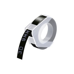 5PK Black Red Green Blue for Dymo Label Makers 3D Plastic Embossing Tapes 3/8″