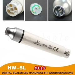 Dental Ultrasonic Piezo Scaler Handpiece LED Fit WOODPECKER EMS Cavitron Tips