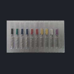 10Pc/Pack Dental Clinic High Quality Barbed Broaches Endodontic Steel Nerve 21mm