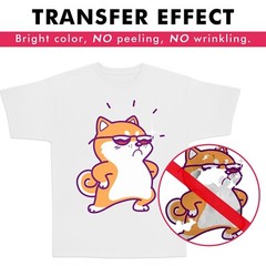 Koala Printable Inkjet Heat Transfer Paper Iron-on for Light T-shirt 25 Sheets