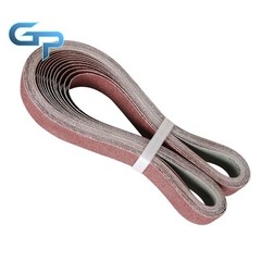 New 1 In x 42 In Sanding Belts 60 80 120 150 240 400 Grits Red Belt Sandpaper