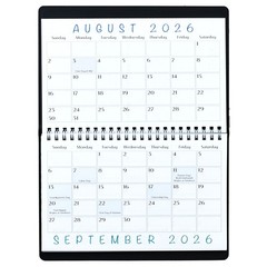 House of Doolittle 275-02 2025-2026 August 2025 Academic Weekly Assignment Book