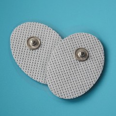 DISCOUNT TENS Small Snap On Electrode Pads, 10 Pairs (20 Pads)