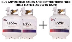 BVV 20LB High Purity USA ISO-BUTANE R600A – 99.5% Guaranteed
