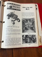 1958-1964 Wheel Horse Dealer Service Manual & Parts Catalog RJ58 701 702 854 603