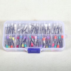 200Pcs/Box Dental Nylon Materials Closure Flat Polishing Prophylaxis Brushes