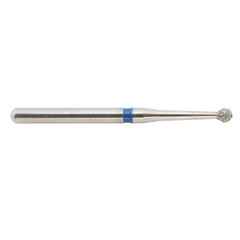 Dental Diamond Burs Round Surgical Friction Grip FG 801L/014M Standard Grit Blue