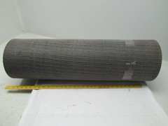 1 Ply Black Interwoven Polyester Brushed Conveyor Belt 10Ft X 32-1/4″