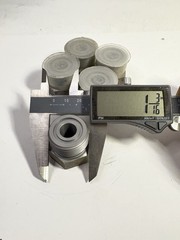 Qty-5 Braze-Weld O-Ring Face Seal 1-3/16, 12 Thread 3/4 Tube Fitting 1453-12-12