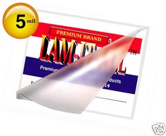 200/pack LAM-IT-ALL 5 Mil Military Card Hot Laminating Pouches 2-5/8 x 3-7/8