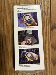 Fluke Networks MicroScanner2 MS2-100 Cable Tester RJ45 RJ11 Coax NEW